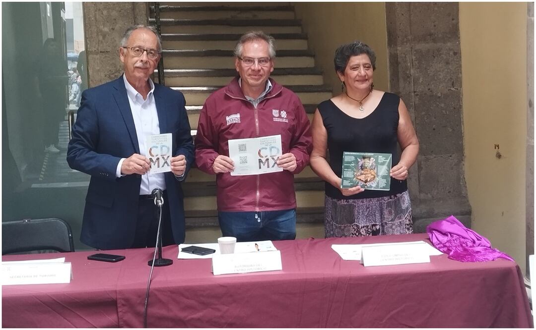 La Secretaría de Turismo, la Autoridad del Centro Histórico y el Fideicomiso Centro Histórico, crearon corredores turísticos del Centro Histórico de la CDMX. Foto: Especial