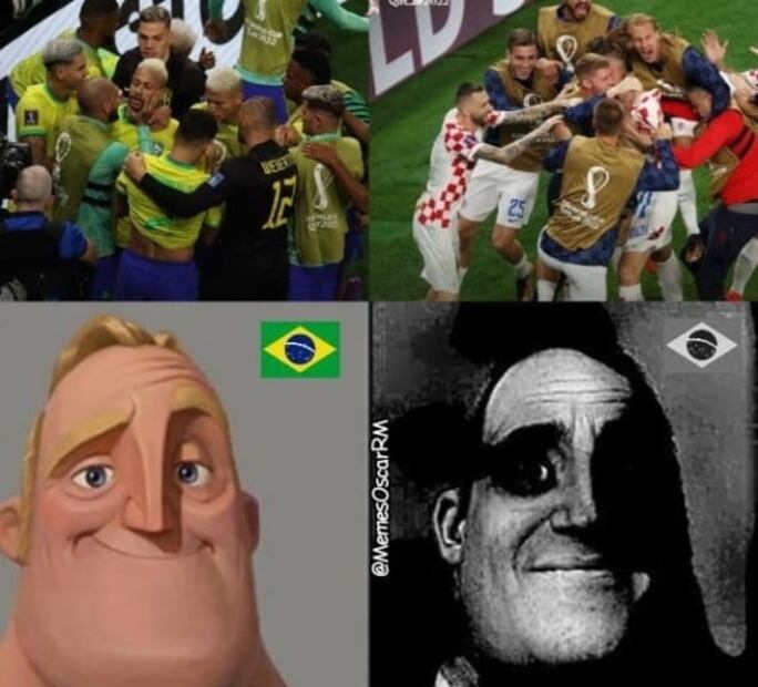 ¡La venganza de los Michis! Así los memes de la eliminación de Brasil de Qatar 2022