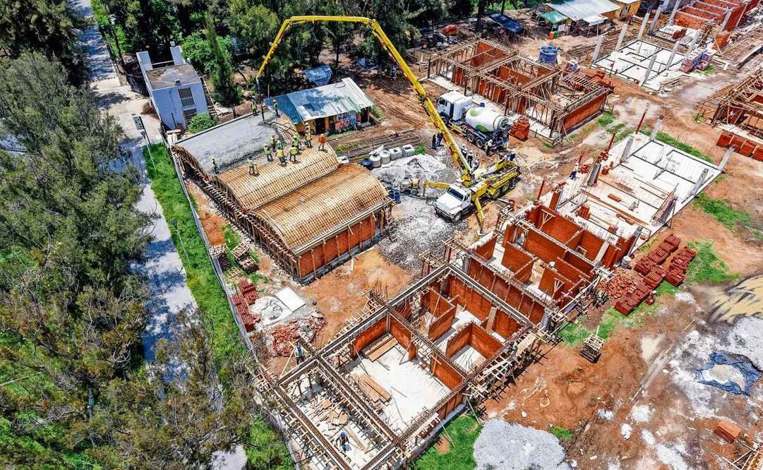 La Utopía ubicada en el Deportivo Magdalena Mixhuca, en Iztacalco, es de las primeras nueve que están en proceso de construcción. Foto: Tomada de X