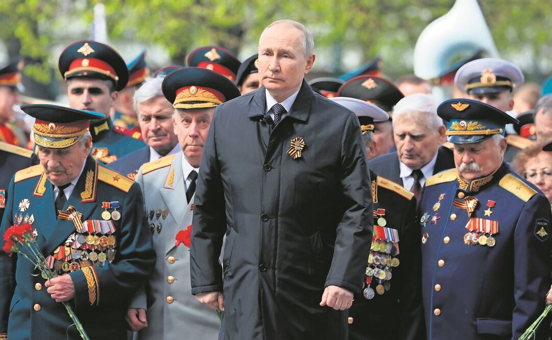 El presidente Vladimir Putin, en Moscú. Foto: AP
