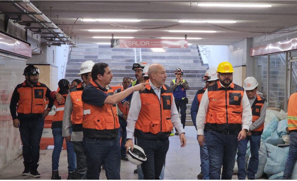 Metro realiza pruebas dinámicas de trenes en el tramo Chapultepec-Cuauhtémoc de la L1. Foto: especial