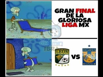 Los memes de la aburrida final entre León y Tigres