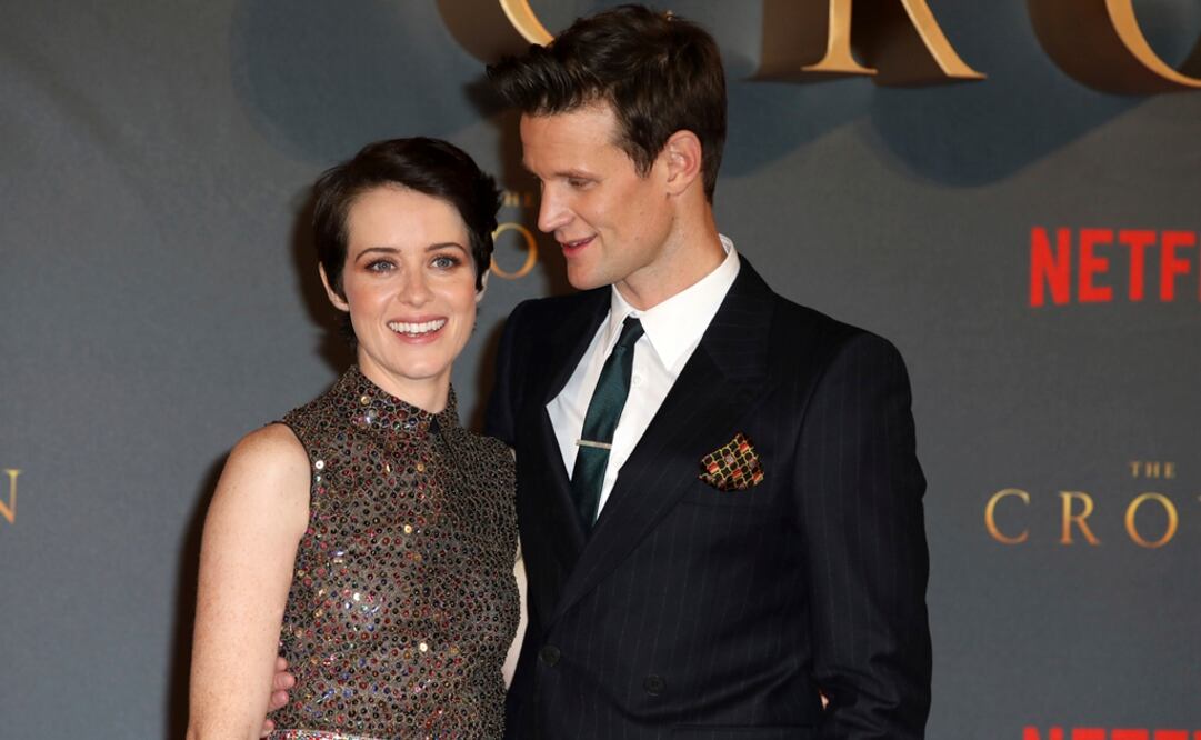 Claire Foy y Matt Smith protagonizan "The Crown", aunque recibieron diferente salario. Foto: Grant Pollard/Invision/AP, archivo