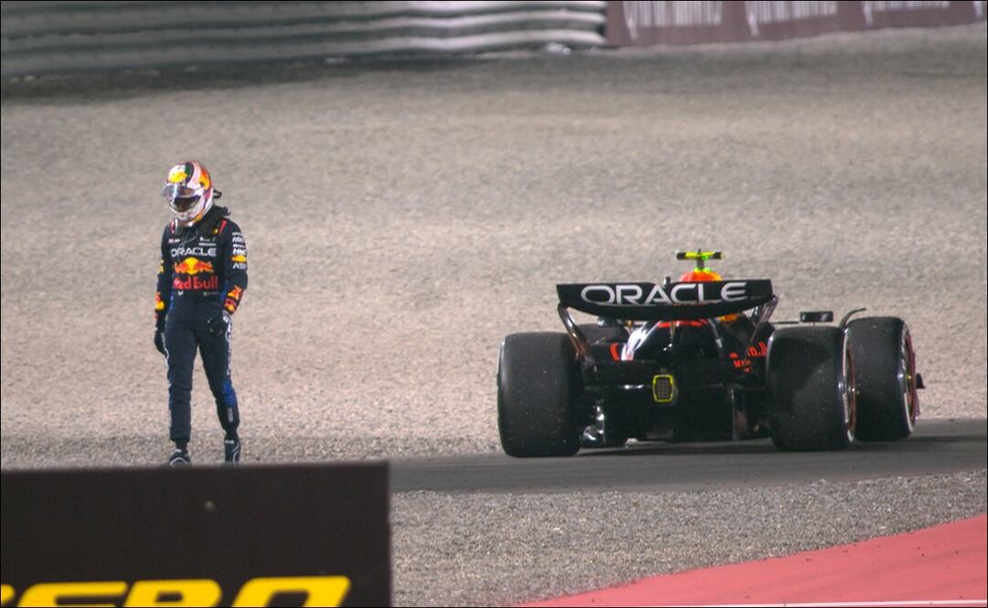 Checo Pérez abandonó el Gran Premio de Qatar 2024 - Foto: @F1 (X)