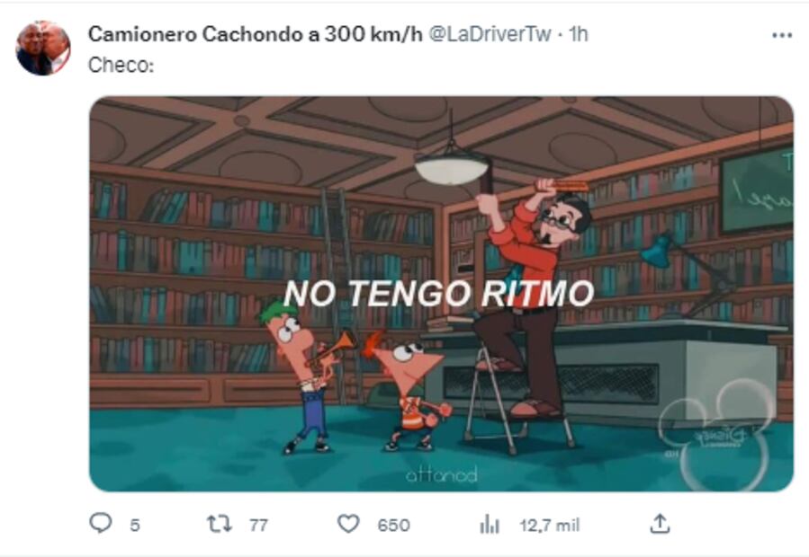 Memes de Checo Pérez en el Gran Premio de Canadá