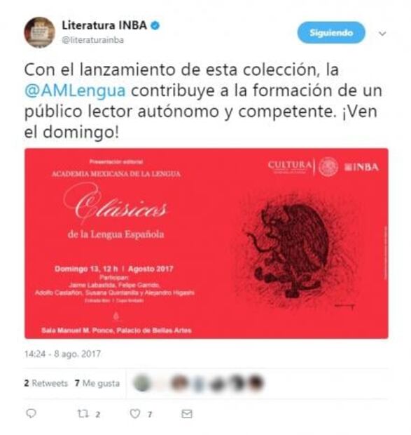 AML presentará Clásicos de la Lengua Española
