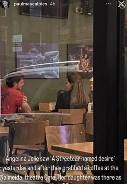 Captan a Angelina Jolie de cita ... ¿con actor de “Normal People” ?