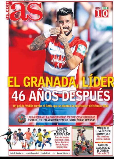 Granada, el líder más pobre de España