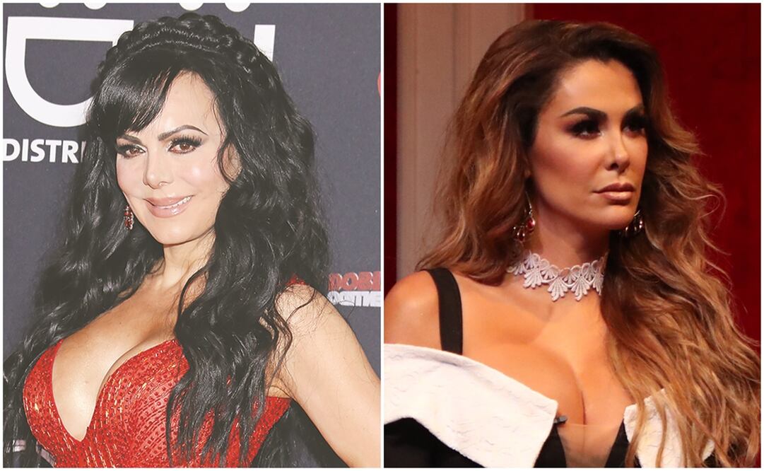 Maribel Guardia y Ninel Conde. Fotos: Archivo 