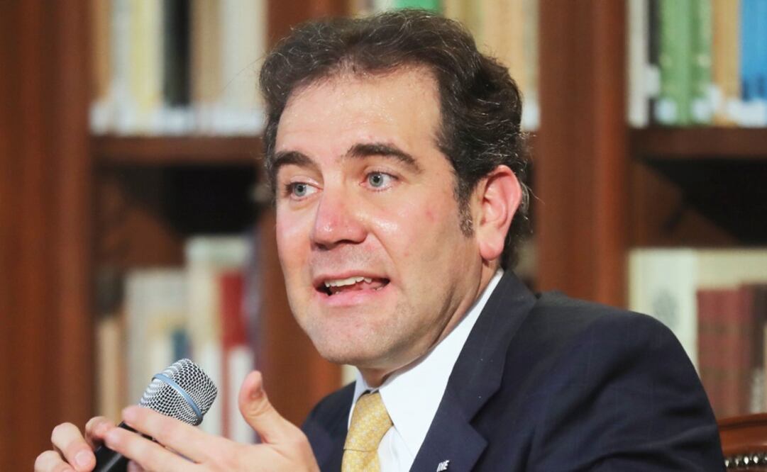 Lorenzo Córdova, the head of the INE - Photo: Lucia Godínez/EL UNIVERSAL