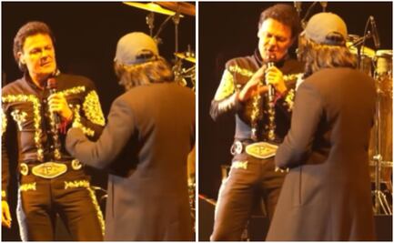 Pedro Fernández comparte escenario con streamer al ritmo del clásico "Maracas"