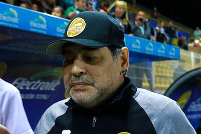 Jugadores de Dorados no hacen caso a Maradona