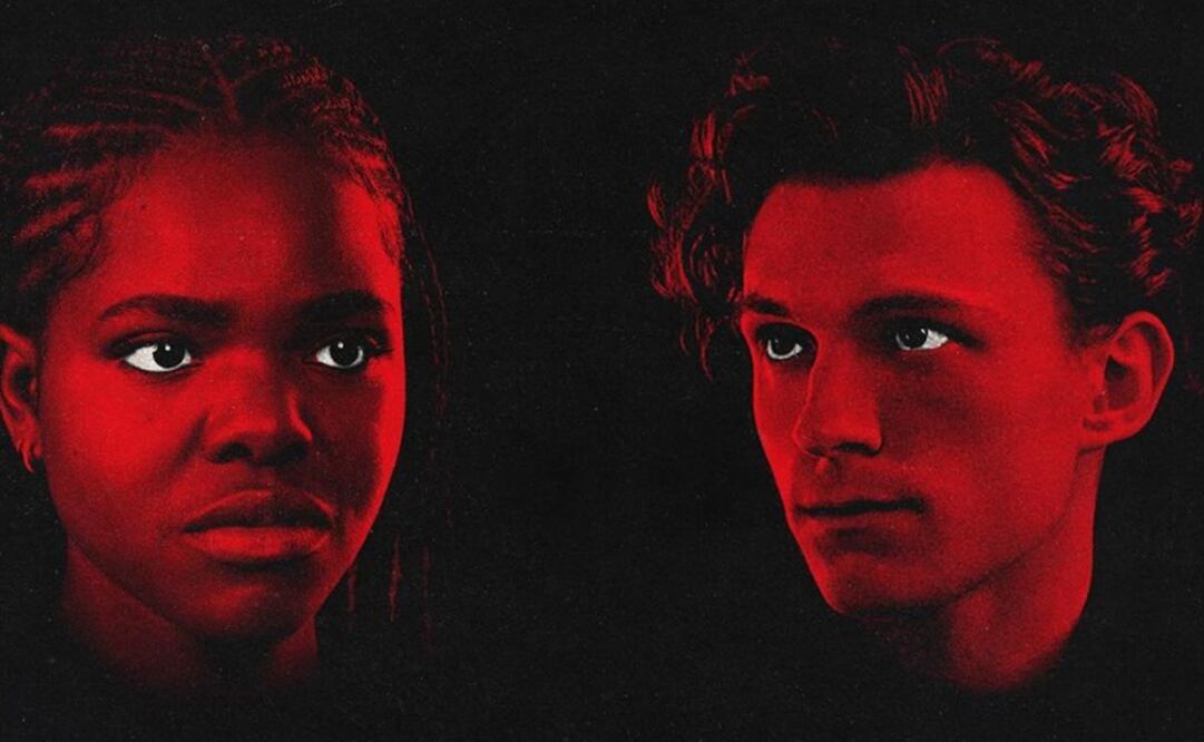 Francesca Amewudah y el actor estadounidense Tom Holland. Foto: Instagram oficial.