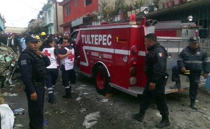Suman 3 muertos por explosión en Tultepec