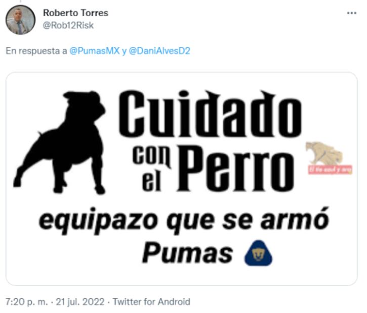 Los mejores memes de la llegada de Dani Alves a los Pumas