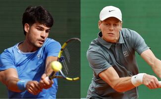 Carlos Alcaraz vs Jannik Sinner: Horario y canales para ver la final del Masters de Montecarlo; este domingo, 12 de abril