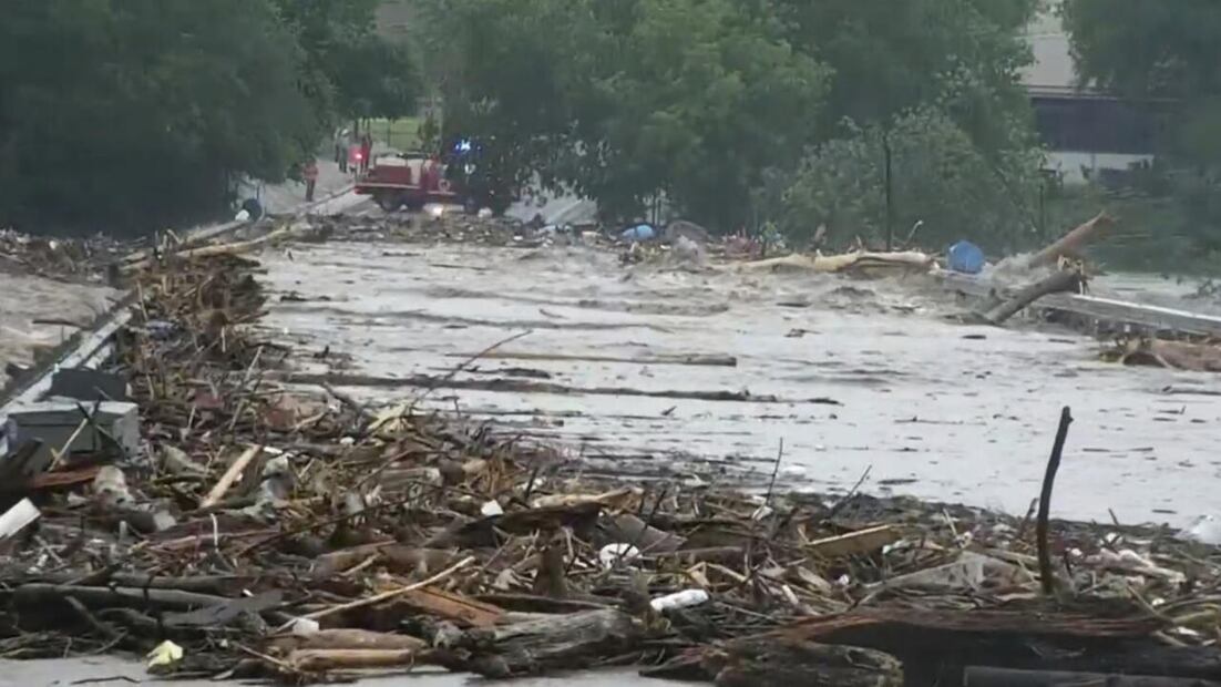 Fuertes lluvias e inundaciones provocan muertes y desaparecidos en Texas. Fuente: x