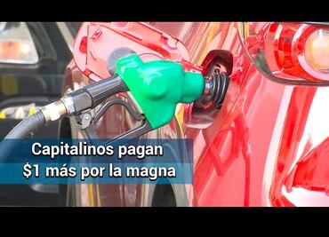 Gasolina Magna es más cara en la CDMX y Baja California Sur