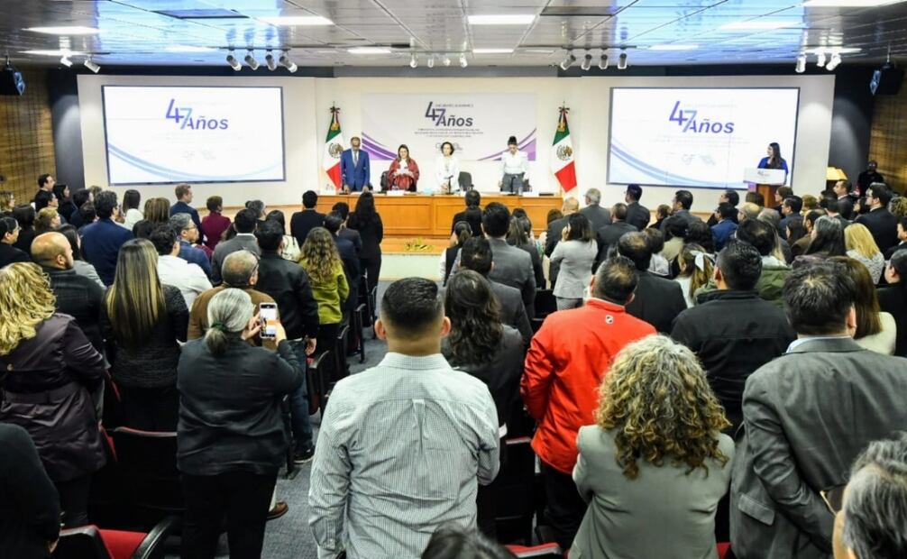 La Escuela Judicial conmemora 47 años. Foto: @CJF_Mx