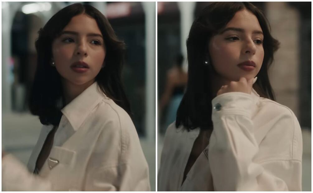 Ángela Aguilar luce su cabello al natural, sin extensiones, en el video de "No quiero hablar".