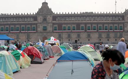 Gobierno de CDMX evalúa qué manifestaciones entrarán al Zócalo ante plantón de FRENAAA