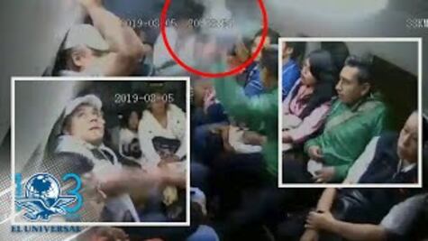 “Celulares y carteras, si se quedan algo los plomeo”