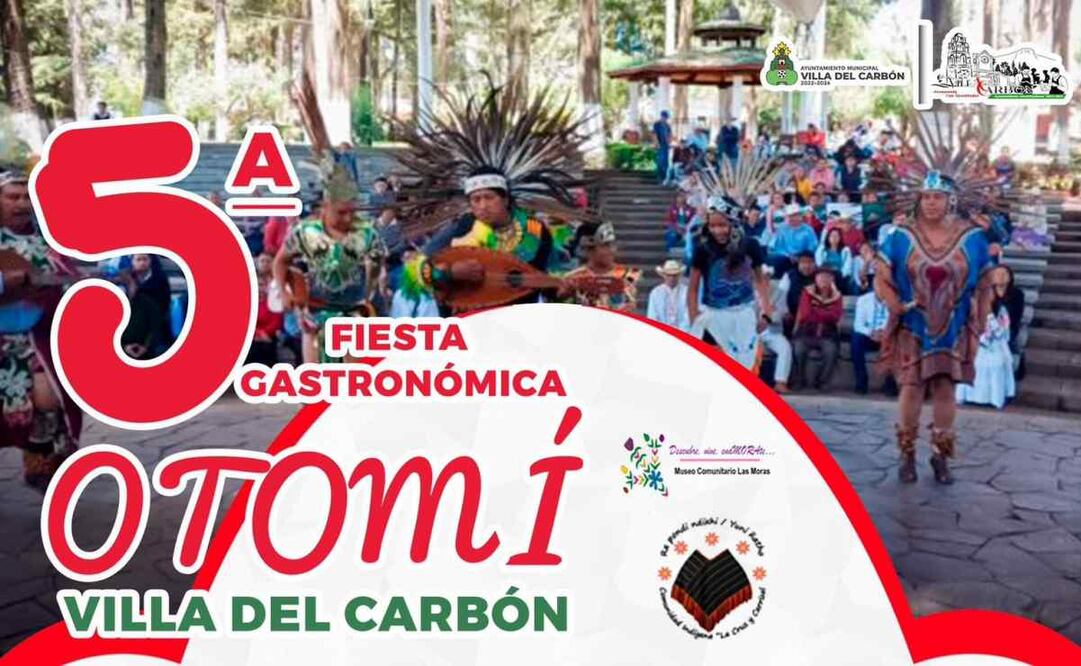 Quinto Festival Gastronómico Otomí en Villa del Carbón. Foto: Especial