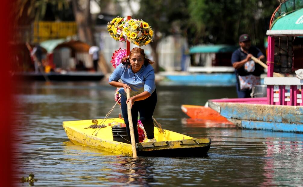 Ciudad de México 13 marzo 2025 Aspectos del embarcadero nuevo en Nativitas en la alcaldía de xochimilco. Foto: Fernanda Rojas/ El universal