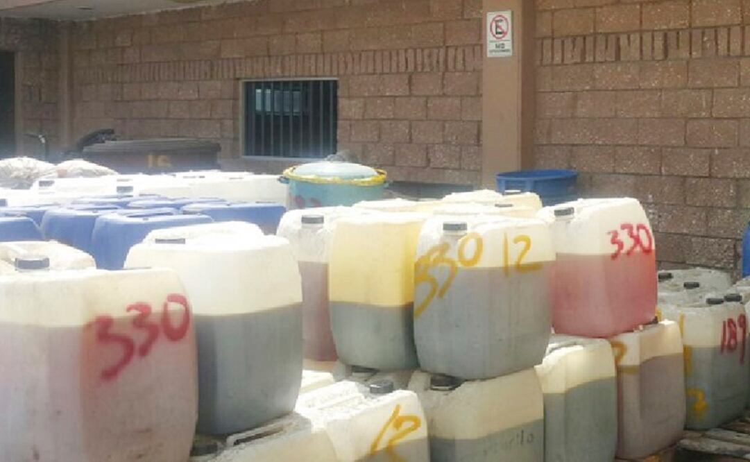 PGR destruye más de 33 tons. de sustancias para elaborar droga sintética en Sinaloa