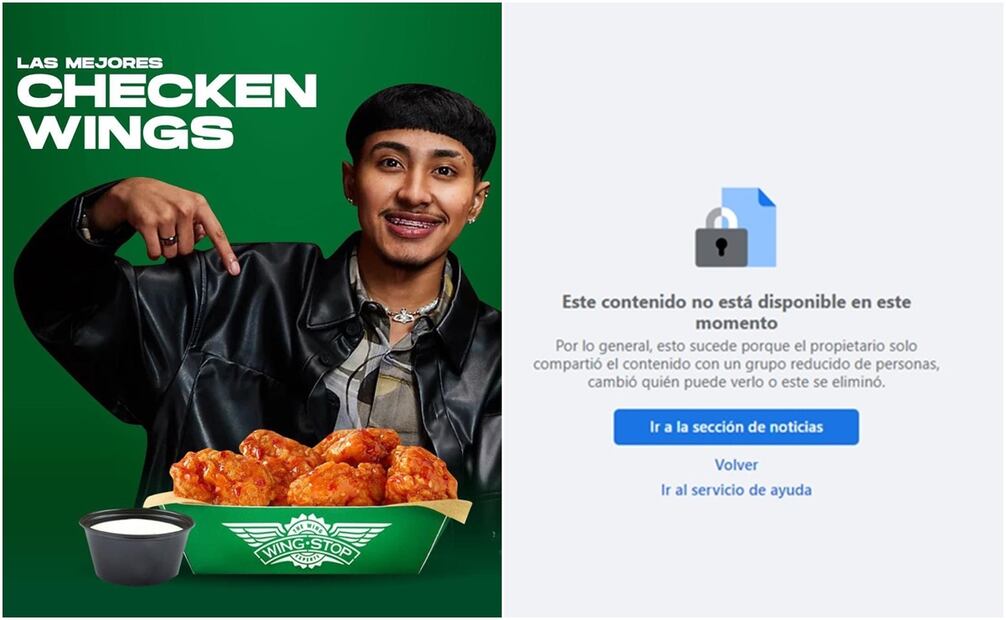 Publicidad de Wingstop. Foto: Redes sociales