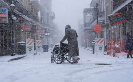 Amenaza de tormenta invernal deja supermercados vacíos y vuelos cancelados en EU; continúa estado de emergencia en 14 estados
