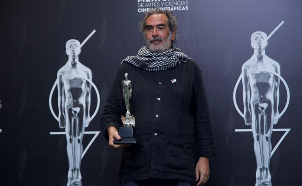 Yibran Asuad alzó la voz por los afectados de la guerra en medio oriente. Foto: Hugo Salvador/EL UNIVERSAL.