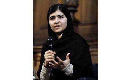 Por lluvias, desvían vuelo de Malala; se retrasa encuentro con estudiantes del TEC