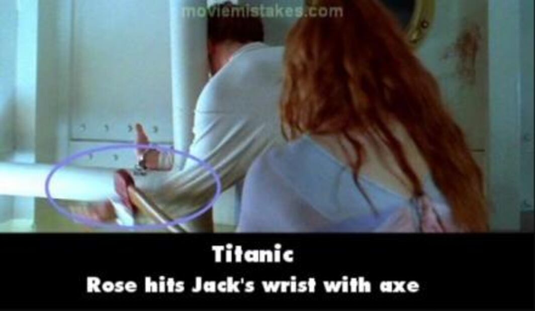 Los 20 errores de la película "Titanic"
