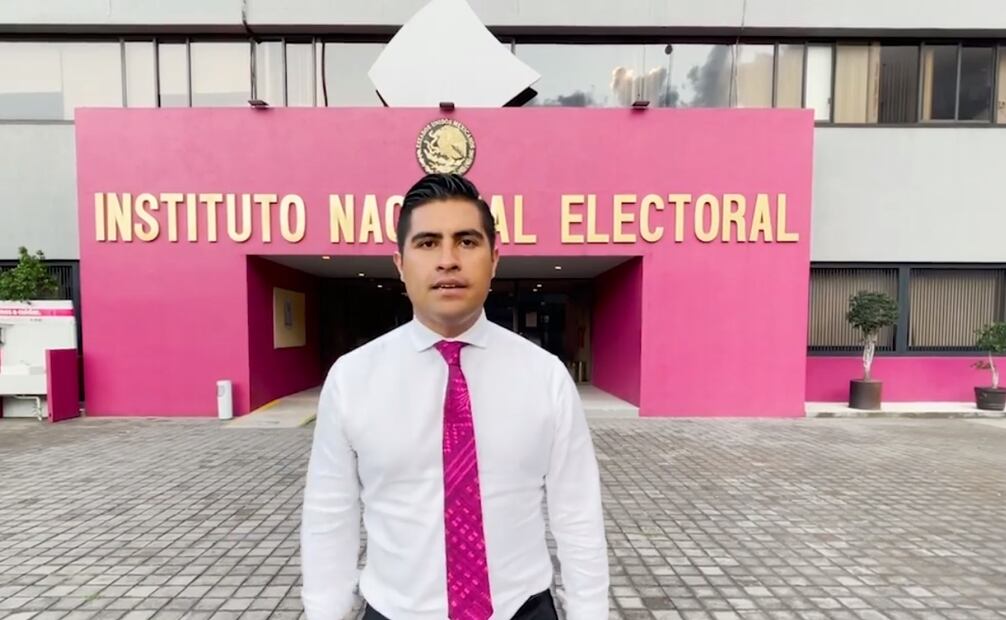 Eurípides Flores, representante de Morena ante el Instituto Nacional Electoral. Foto: Captura de pantalla