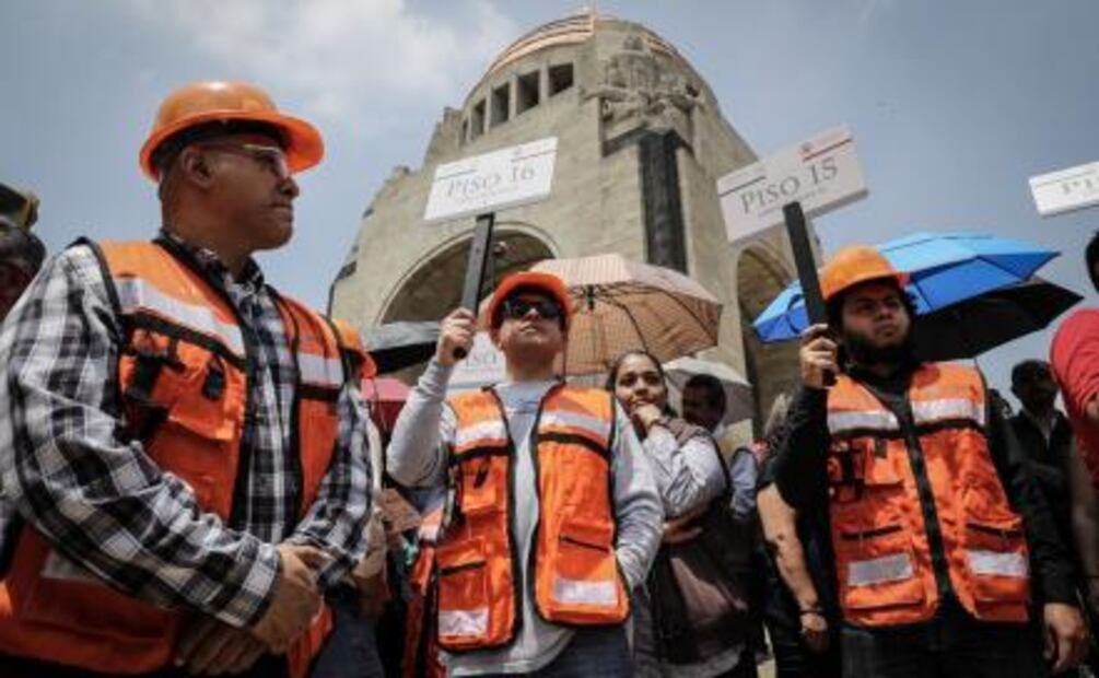 ​A un año del sismo, capitalinos “ahora sí” atienden simulacro