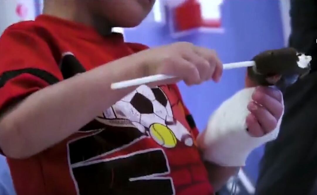 Captura de pantalla del video presentado por Televisa en su noticiario En Punto