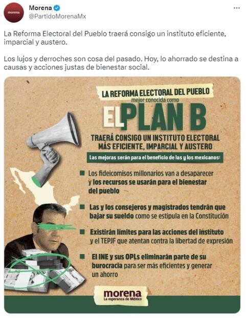Con gritos y panfletos, así realiza Morena jornadas en defensa de “la reforma electoral del pueblo”