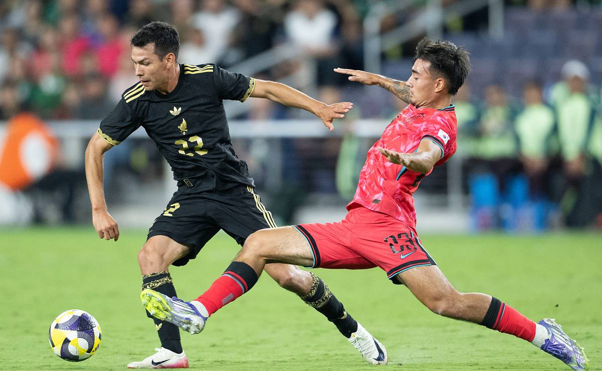 Chucky Lozano tuvo más actividad en su regreso a la Selección Mexicana ante Corea del Sur - Foto: Imago7