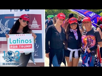 Mexicana pro Trump corre a migrantes de la frontera