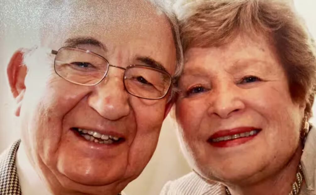 Roy Cohen y su esposa, con quien tuvo tres hijos y seis nietos (Foto: Roy Cohen)
