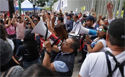 "¡Norma Piña, aguanta!"; trabajadores del Poder Judicial piden continuar paro laboral