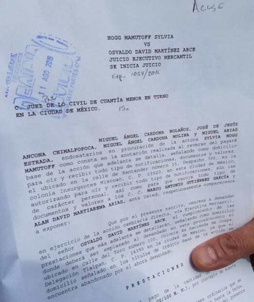 Demandan a americanista por no pagar mantenimiento