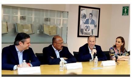 Se reúne Meade con dirigencia del PRI para agradecer apoyo