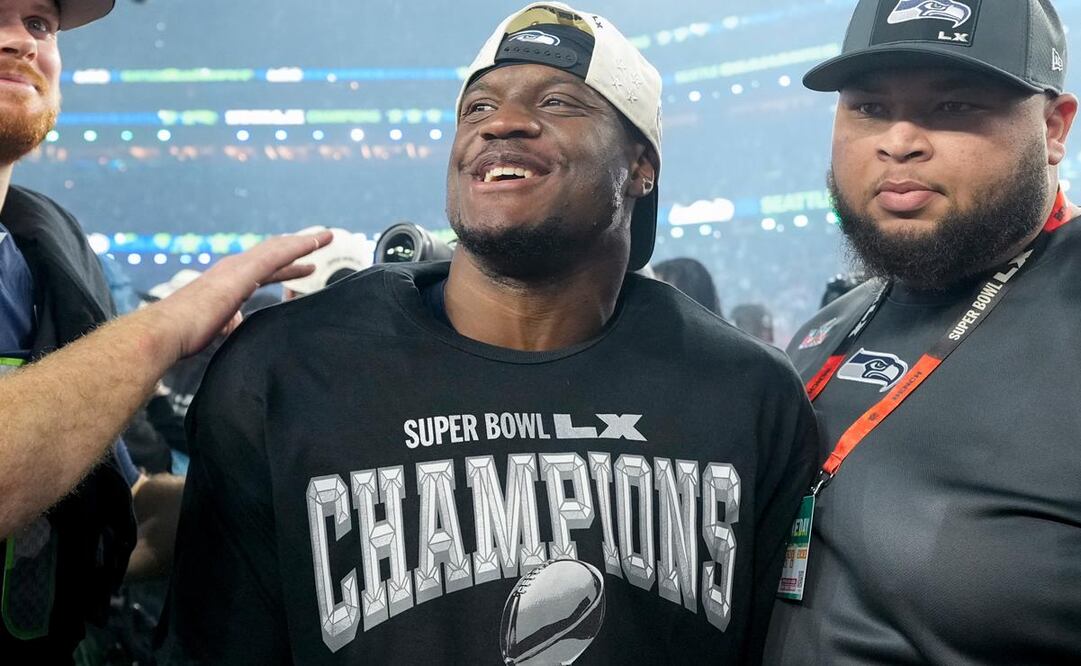 Kenneth Walker III fue elegido como MVP del Super Bowl LX / Foto: AP