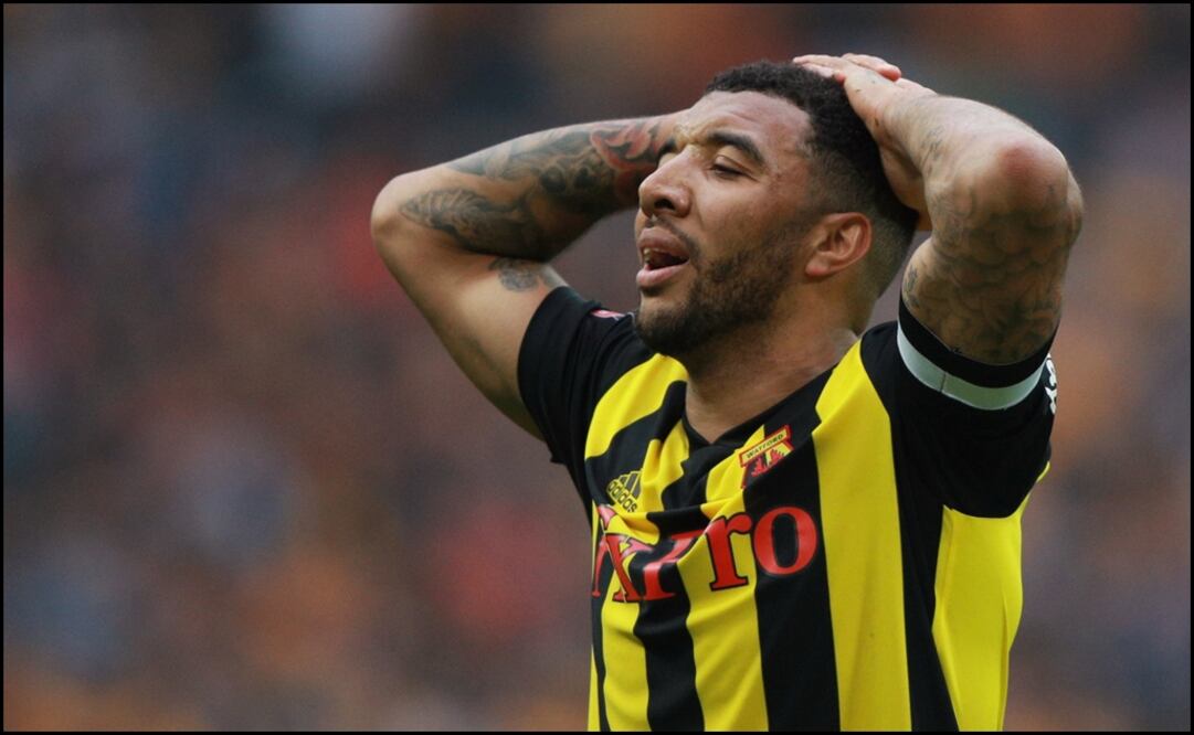 Troy Deeney en el encuentro Watford v Wolverhampton. Foto: Reuters