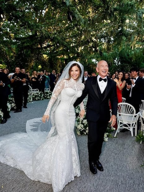 La periodista ganadora del Emmy Lauren Sánchez se casa con el fundador de Amazon, Jeff Bezos. Foto: Instagram @laurensanchezbezos