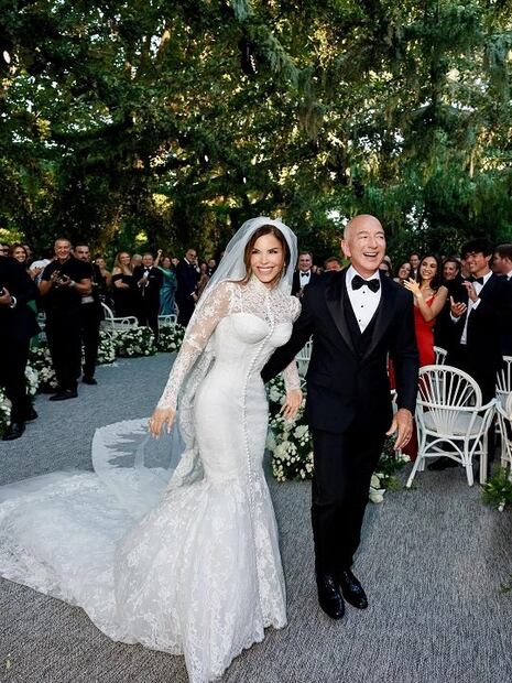 La periodista ganadora del Emmy Lauren Sánchez se casa con el fundador de Amazon, Jeff Bezos. Foto: Instagram @laurensanchezbezos