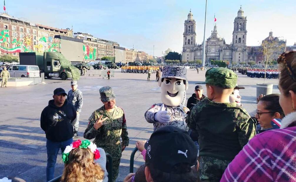 Aspectos previos al Desfile Cívico Militar de este 16 de septiembre del 2025. Foto: Eduardo Dina / EL UNIVERSAL.