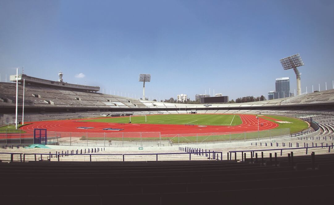 El Estadio Olímpico es un recinto simbólico de identidad universitaria.Foto: Carlos Mejía/EL UNIVERSAL